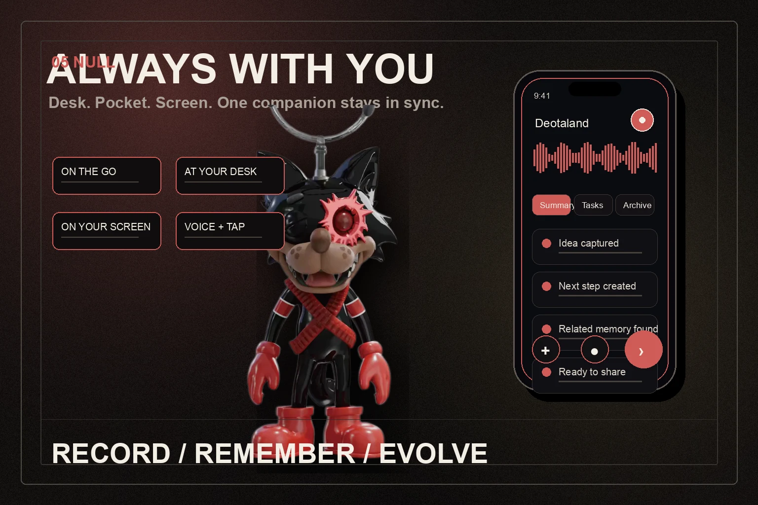 WOWNNY always with you product and app feature graphic