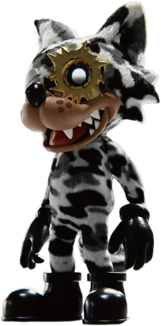 O3O snow camouflage plush WOWNNY character collectible